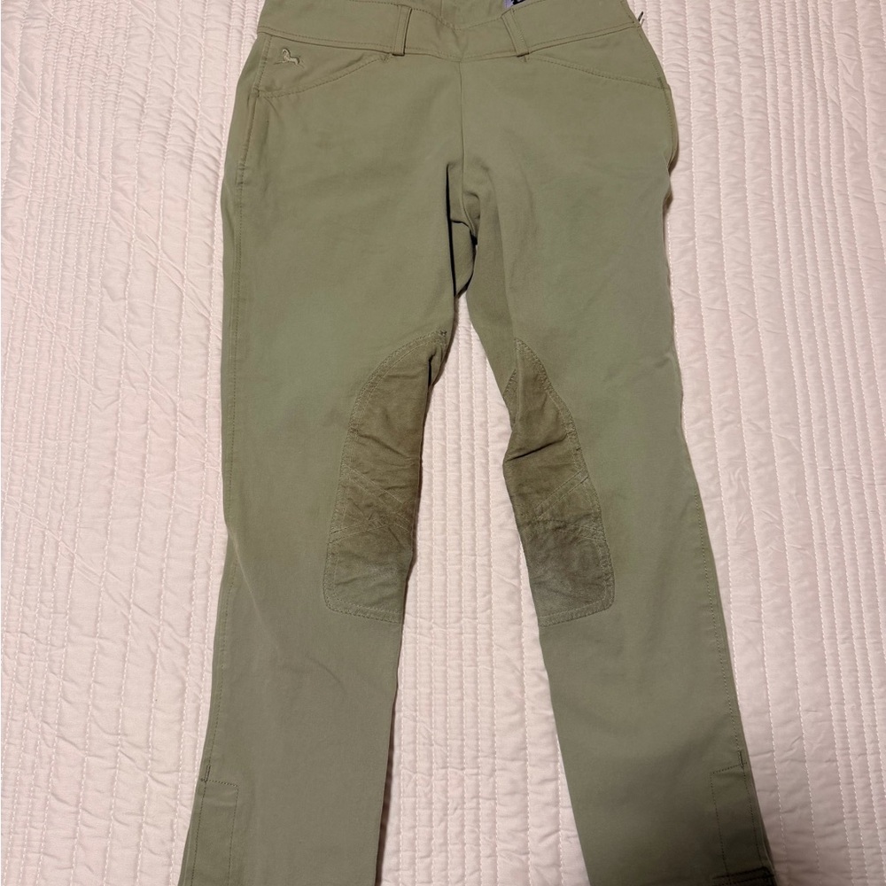 RJ Classics Tan Side Zip breeches